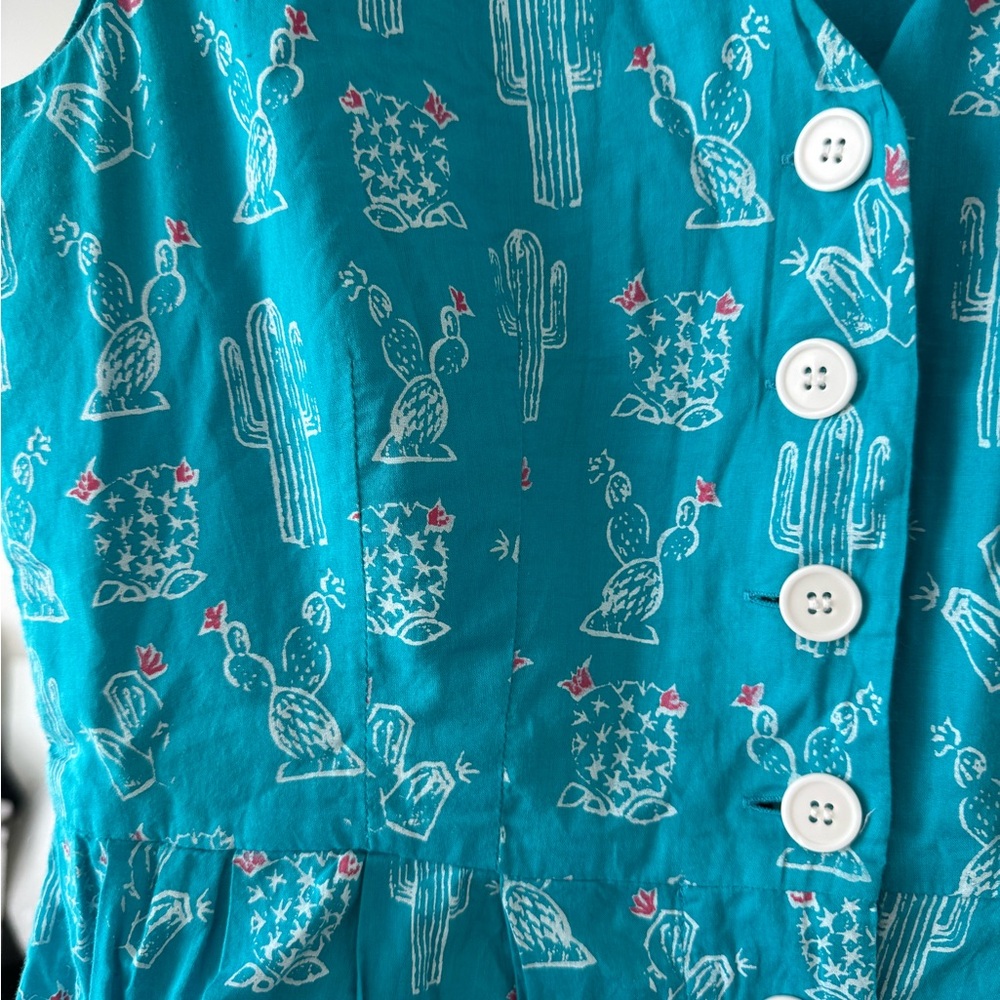 Emily and Fin Cactus Dress Size Medium - Picture 2 of 7